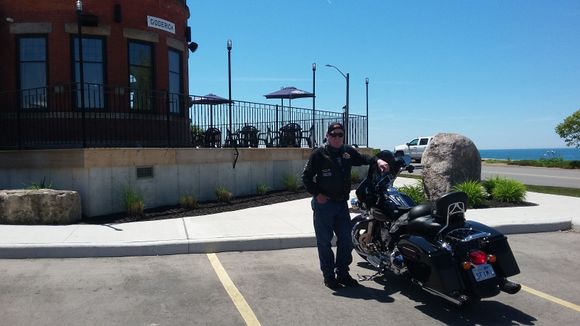 Beach Street Station. A new restaurant on the water at Goderich. Very good food and atmosphere.