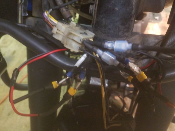 And the super awesome connections to the front lights!