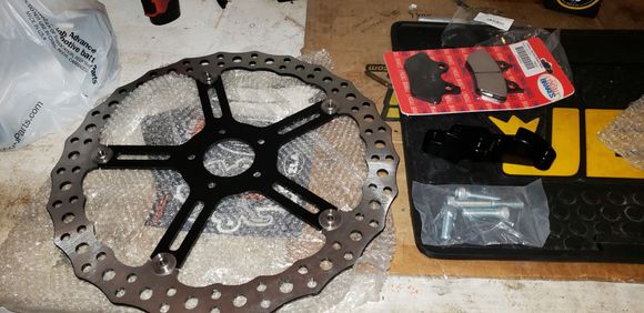 New upgrade arrives and time for install.

First time in awhile that install goes without any hitches:)