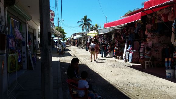 More of the flea market.