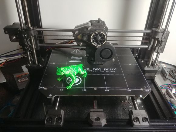 Mechanicals are basically done. Still waiting on some electrical parts to arrive.