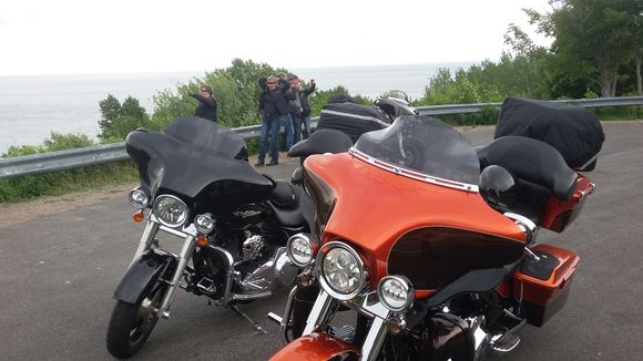 Day 6 - A stop at a lookout along the Cabot Trail. There are 111 such areas.