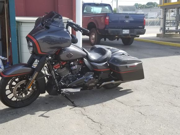 through in a before pic too