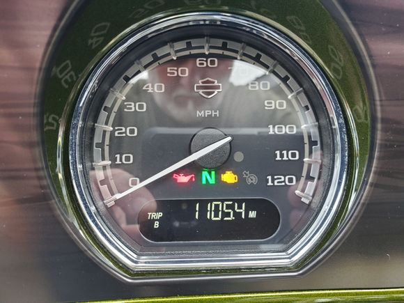 Total trip mileage.
