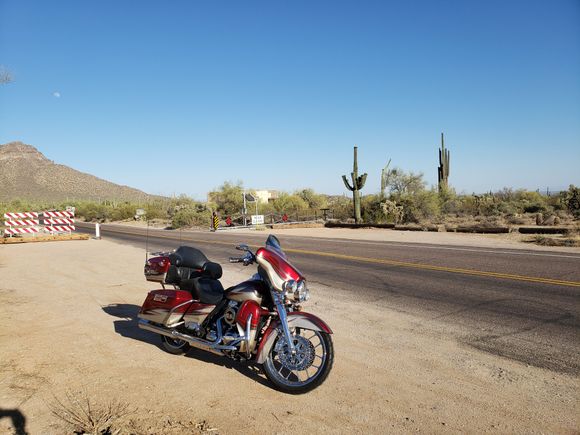 Usery Mountain Park entrance