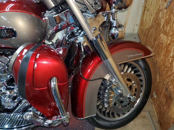 Chrome neck cover