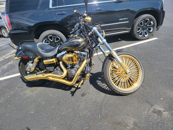 ALL GOLD DYNA WIDE GLIDE