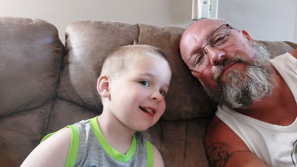 Went and hung out with my grandson, while my granddaughter had gymnastics practice.  We had a fun 4 hours.