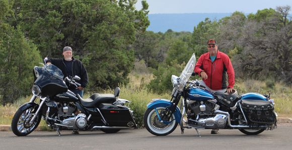 Eric and I at the Grand Canyon. 