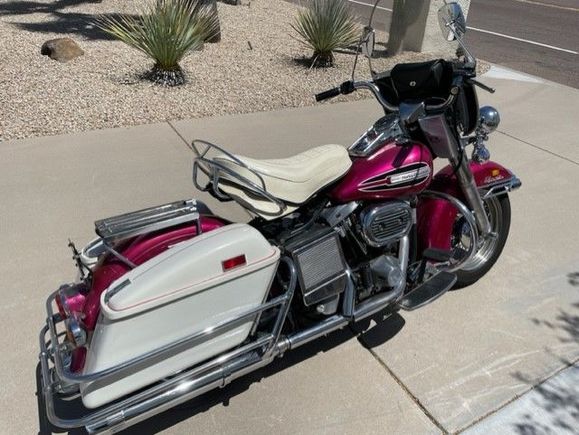 In the driveway for the last time.