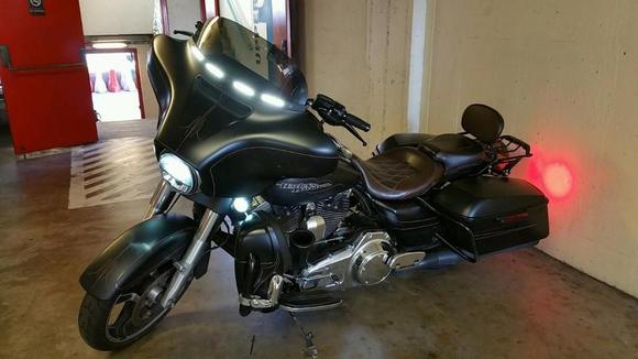 2014 Street Glide Special 
Will take more pictures soon.