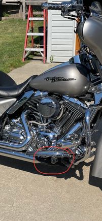 Was sitting on the patio and couldnt stop looking at that black mount.  