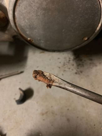 So I’m starting to think some of the “rust” is actually the red dirt from New Mexico. I almost feel bad taking it off lol