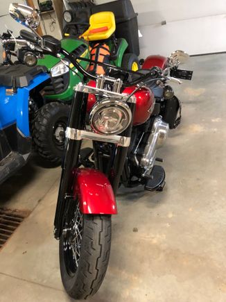 Led lights all around, chrome levers