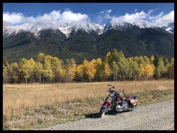 Steeples Range of The Canadian Rocky Mountains