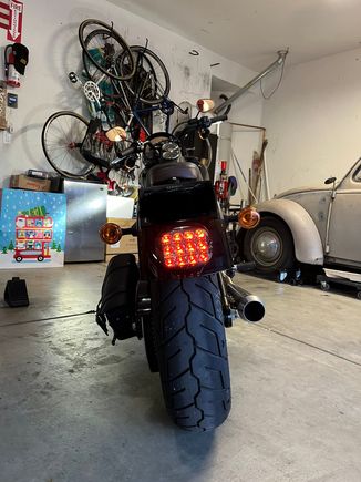 Stock light running