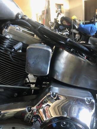 More chrome sanding work