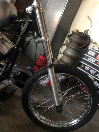 Long ass sliders.... will need a lowering kit on the internals to get it to sit right 