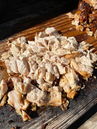 Chopped for Tacos and Quesadillas tonight.