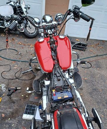 Almost done in this photo, the bars look pretty good.