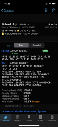 Yesterday’s temperatures.