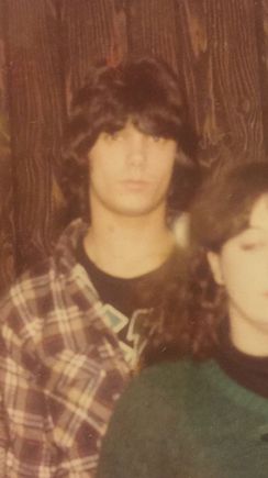 Everybody had long hair in the eighties no? Here I am with a fresh haircut. Ac/dc shirt under the flannel, And that’s before the grunge thing took off lol. 4 more years and I will be eligible for your club. You never slow down you never grow old. So keep riding and stay young.