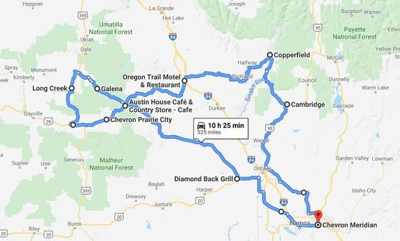 Baker City Overnight Loop