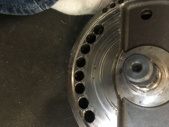 This is the flywheel same side.