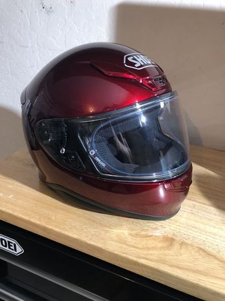 Went with this RF1200 to kinda match my bike. 