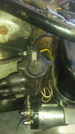 Manuel says coil should read no more than 10k ohms, this one registered 18k so it got replaced.