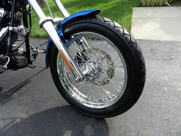 WM$ Chromed Alloy with 110-90X19 Metzler and better brakes