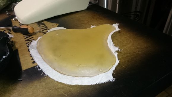 Cut the gel insert...