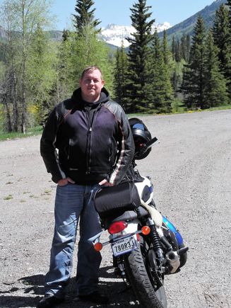 On the road to Telluride, May 2017