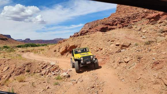 We covered like 250 miles off road. 