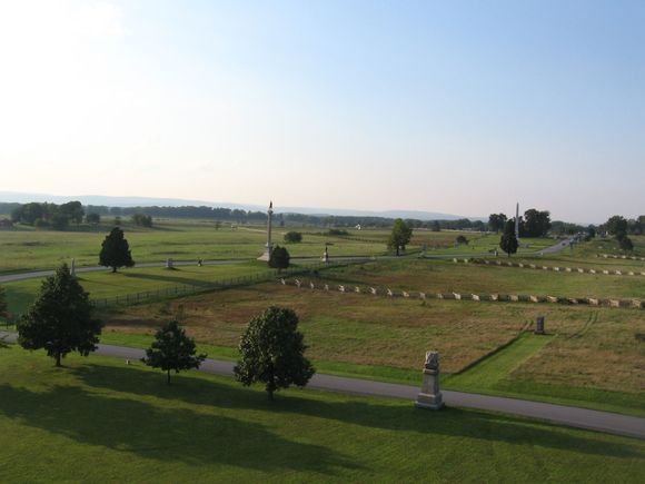 Taken from the top of the Pennsylvania Monument.