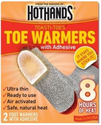 These are the ones I've used in my gloves, as well as my boots.