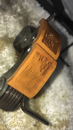 Both pads once I gutted the cam chest. Those chunks scored the oil pump and were also found in the cam chest.