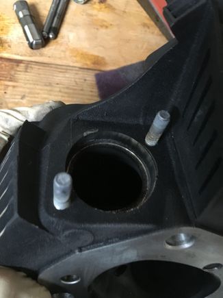 Remove the exhaust gaskets if you haven't already.