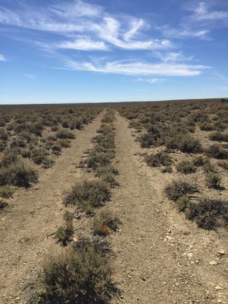 I didn't know it, but this was what was beckoning me onto Highway 28. That my folks, is the actual track of the pioneers who traveled West in there wagon trains. This was called the Oregon trail, California Trail, the Mormon trail, and was used by the Pony Express. The very first transcontinental Telegraph was also built beside this road.