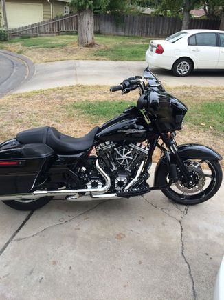 Here they are on the bike