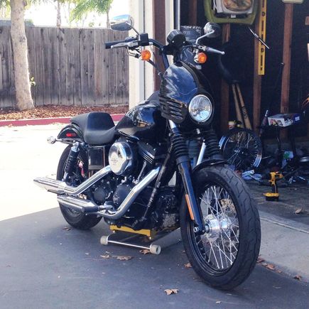 Chopped off a whole lot of a louvered narrow fairing