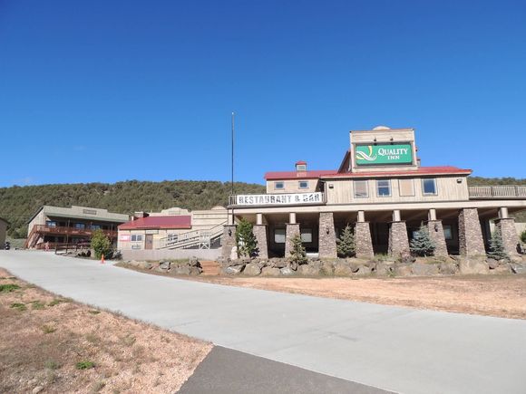 The Quality Inn in Panguitch, Utah.