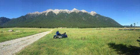 A Panno of the Steeples Range