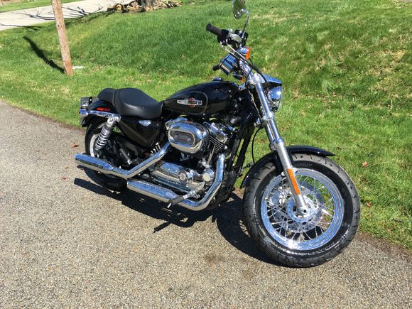 Baby's first bath. My 1200 c