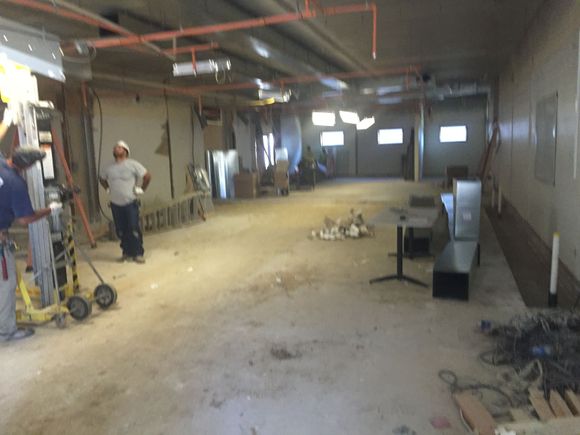 This is the former admin wing, will now be clinic and pharmacy space.
