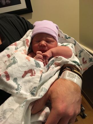 About an hour old.