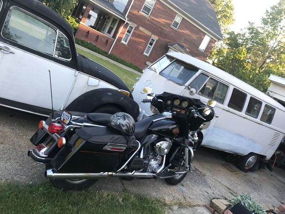 The "new" bike at home