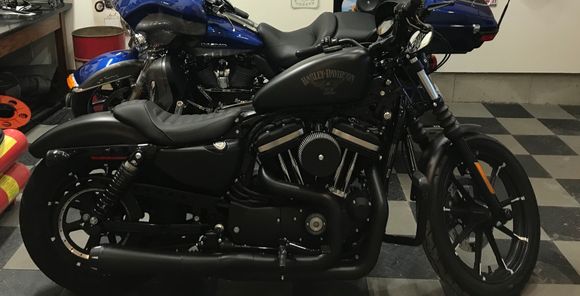 Mustang seat on my '17 Iron