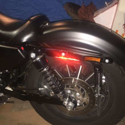 stock strut before removal