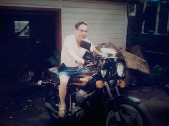 My dad on my 750F; approx 1989